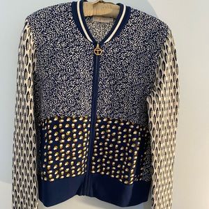 Tory Burch Zippered Cardigan